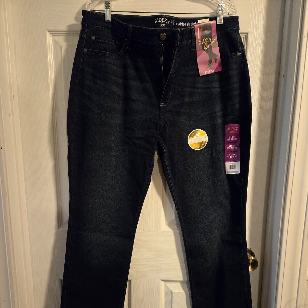 Riders by Lee Midrise Straight Leg